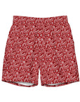 Yeehaw Red Bandana Men's Swim Trunks