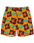 Yeehaw Orange Men's Swim Trunks