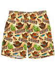 Yeehaw Rodeo Fever Men's Swim Trunks