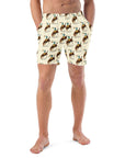 Yeehaw Vintage Rodeo Men's Swim Trunks