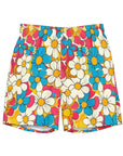 Yeehaw Flower Child Retro Men's Swim Trunks
