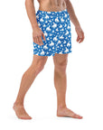 Yeehaw Blue Rodeo Cowboy Men's Swim Trunks