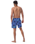Yeehaw Mullet Cowboy Men's Swim Trunks