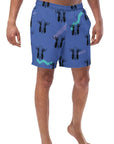 Yeehaw Mullet Cowboy Men's Swim Trunks