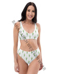 Yeehaw All Over Cactus Bikini
