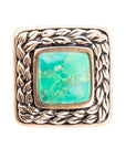 Aloha Lime Turquoise Ring