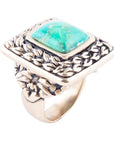 Aloha Lime Turquoise Ring