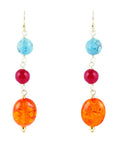 Ambrosia Linear Drop Earrings