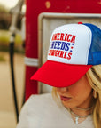 America Needs Cowgirls Trucker Hat