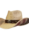 ARMY HEROES PALM STRAW 101 USA