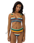 Yeehaw Mustard Serape Bikini