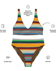 Yeehaw Mustard Serape Bikini