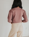 The Team Roper Sweatshirt in Mauve