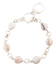 Astro Wood Opal and Sterling Silver Toggle Bracelet