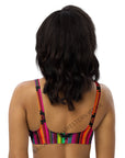 Yeehaw Aztec Serape Bikini Top