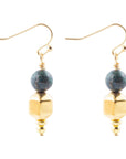 Azurite Drop Earrings