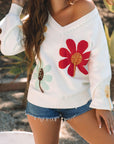 Mabel Flower Sweater