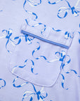 Bow Tee and Shorts Lounge Set