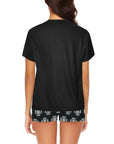 Southwestern Cross Women's Western Top and Short Pajama Set