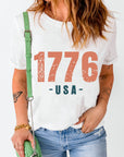 1776 USA Vintage Graphic Tee