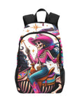 Skeleton Cowgirl Backpack