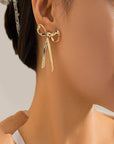 Bow earrings