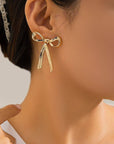 Bow earrings