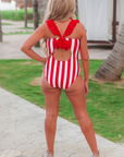 Set Sail Striped Swimsuit