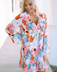 Kensley Floral Tiered Mini Dress