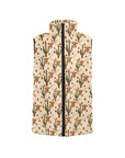 Longhorn Cactus Women's Western Puffy Vest