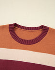 Noelle Checkered Knitted Sweater