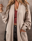 Daniela Pocket Long Knitted Cardigan