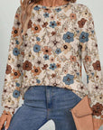 Floral Long Sleeve T-Shirt