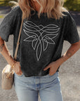 Western Floral Mineral Wash T-Shirt