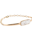 Back to Basics White Howlite Bracelet