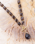 Baron Smoky Quartz Charm Necklace