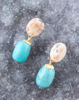 Baron Turquoise Drop Earrings