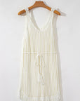 Allie Crochet Fishnet Beach Cover Up