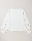 Elliana Star Crew Neck Plus Size Top
