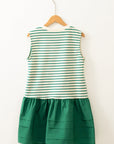 Dorothy Woven Ruffled Sleeveless Mini Dress