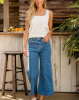 Michaela Eyelet Accent Sweater Vest