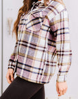 Plaid Chest Pocket Buttoned Shacket