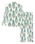 Turquoise Christmas Tree Women's Western Pajamas