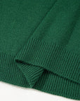 Eleanor Evergreen Raglan Sleeve Sweater