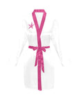 Bridesmaid Boots Women's Belted Satin Feel Dressing Lounge Robe