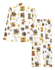 Vintage Cowgirl Collage Pajama set