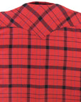 Flying R Ranchwear - Desert Canyon Plaid - Big Red Plaid - Long Sleeve