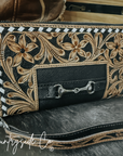 Bridle Belle Tooled Leather Wallet