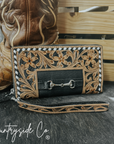 Bridle Belle Tooled Leather Wallet