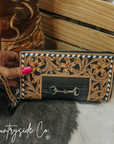 Bridle Belle Tooled Leather Wallet